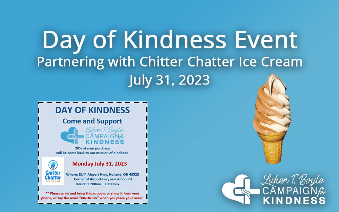 2023 Day of Kindness Fundraiser at Chitter Chatter Ice Cream